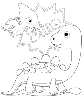 Dinosaur 33 - 10doigts.fr