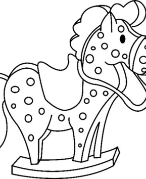 Caballo balancín 01 - 10doigts.fr