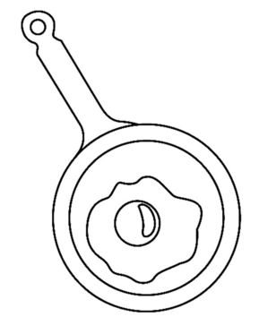 Huevo frito 01 - 10doigts.fr