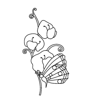 Flowers and Butterflies 03 - 10doigts.fr