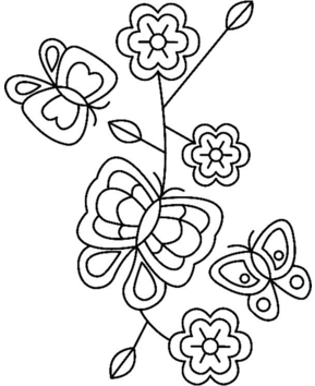 Flowers and Butterflies 04 - 10doigts.fr