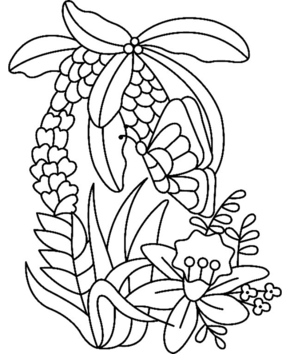 Flowers and Butterflies 06 - 10doigts.fr