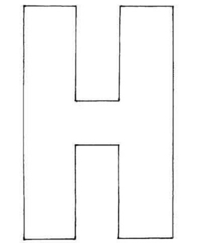 Capital H - 10doigts.fr