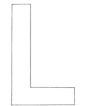 Uppercase L - 10doigts.fr