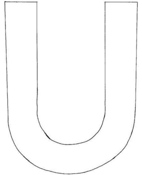 U mayúscula - 10doigts.fr