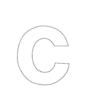 lowercase c - 10doigts.fr