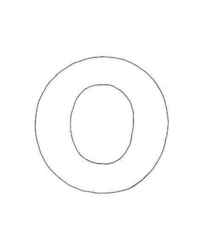 lowercase o - 10doigts.fr