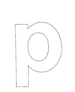 lowercase p - 10doigts.fr