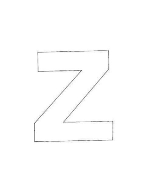 lowercase z - 10doigts.fr