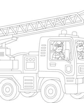 Fire Truck 01 - 10doigts.fr