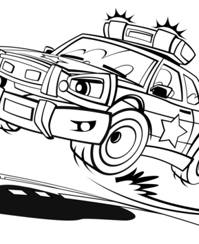 Police Car 02 - 10doigts.fr