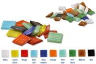 Glass Mosaic - Colored Bag - 1 - Glass Mosaics - 10doigts.com - Glass Mosaics - 10doigts.fr