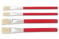 Glue and Varnish Brushes - 4 Pieces - 0 - Adhesive Accessories - 10doigts.com - Adhesive Accessories - 10doigts.fr