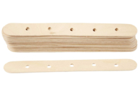 Wooden Sticks with Holes - 1 - Wooden Accessories - 10doigts.com - Wooden Accessories - 10doigts.fr