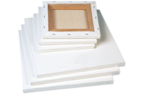 Square Frames - 100% Cotton - 1 - Stretched Frames and Canvas Boards - 10doigts.com - Stretched Frames and Canvas Boards - 10doigts.fr