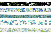 5 cinta liberty azul - Cintas y sesgos - 10doigts.fr