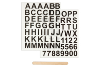 Plantilla alfabeto - Transferencias y termocolantes - 10doigts.fr