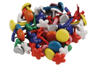 Encuadernadores multicolores - Encuadernadores y ojales - 10doigts.fr