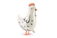 XXL Aluminum Chicken Balloon - 1 - Easter Decorative Accessories - 10doigts.com - Easter Decorative Accessories - 10doigts.fr