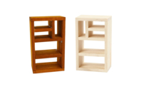 Miniature Wooden Library - 1 - Miniature Universe: Dollhouse and Miniatures - 10doigts.com - Miniature Universe: Dollhouse and Miniatures - 10doigts.fr