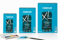 Bloc espiral Canson XL Acuarela 300 g - Papel para acuarela y gouache - 10doigts.fr