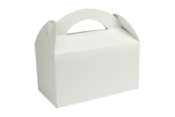 White Cardboard Snack Boxes - 6 Pieces - 1 - Cardboard Boxes and Baskets - 10doigts.com - Cardboard Boxes and Baskets - 10doigts.fr