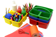 Storage Box with 3 Compartments - 1 - Palettes and Storage - 10doigts.com - Palettes and Storage - 10doigts.fr