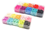 cajas de abalorios heishi - Abalorios Heishi y conchas - 10doigts.fr