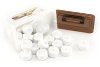 LED Electric Candles - 24 Pieces - 1 - Lanterns - 10doigts.com - Lanterns - 10doigts.fr