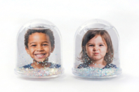 Custom Snow Globe - 1 - Transparent Plastic - 10doigts.com - Transparent Plastic - 10doigts.fr