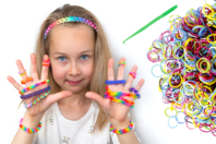 Mini Elastic Kit - 300 Elastics - 1 - Elastic Bracelets - 10doigts.com - Elastic Bracelets - 10doigts.fr