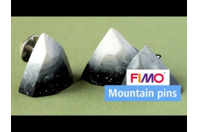 broches montañas - Pasta Fimo Effect - 10doigts.fr