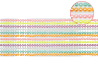 Adhesive Cabochons Strips - 456 pcs - 1 - Cabochons - 10doigts.com - Cabochons - 10doigts.fr