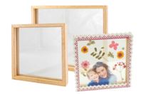 Double-Sided Wooden Frame - Square or Rectangular - 1 - Wooden Photo Frames - 10doigts.com - Wooden Photo Frames - 10doigts.fr