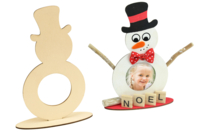 cadre noel en bois - Christmas Supports - 10doigts.fr