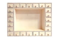 Calendario de adviento de madera rectangular - Calendarios de Adviento - 10doigts.fr