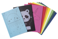 cartas de bordado de animales - Tambores y lienzos para bordar - 10doigts.fr