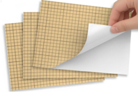 letras adhesivas - Adhesivos transparentes - 10doigts.fr