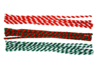 limpiapipas navideños bicolores - Limpiapipas - 10doigts.fr