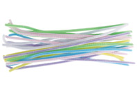 Assorted Pastel Pipe Cleaners - 24 Pieces - 1 - Chenille Stems - 10doigts.com - Chenille Stems - 10doigts.fr