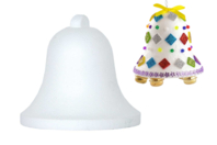 Polystyrene Bell - 1 - Polystyrene - Decorative Supports - 10doigts.com - Polystyrene - Decorative Supports - 10doigts.fr