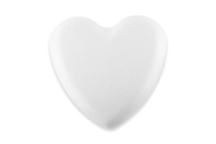 Flat Base Styrofoam Heart - 1 - Decorative Shapes - Polystyrene - 10doigts.com - Decorative Shapes - Polystyrene - 10doigts.fr