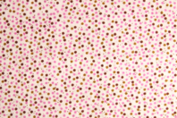 Printed Fabric Coupon, Pink and Brown Dots - 43 x 53 cm - 1 - Fabric Coupons - 10doigts.com - Fabric Coupons - 10doigts.fr