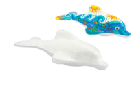 delfín en poliestireno océano - Animales de poliestireno - 10doigts.fr