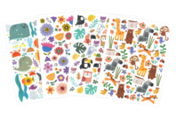 Assorted Pattern Transfers - 4 Sheets - 1 - Kids Transfers - 10doigts.com - Kids Transfers - 10doigts.fr