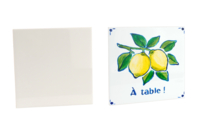 Ceramic Tiles - Dimensions of Your Choice - 1 - Decorative Ceramic Supports - 10doigts.com - Decorative Ceramic Supports - 10doigts.fr