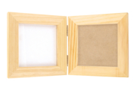 Wooden Diptych: Frame + Panel - 1 - Wooden Photo Frames - 10doigts.com - Wooden Photo Frames - 10doigts.fr