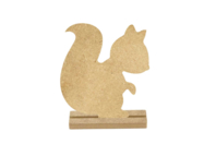 Wooden Squirrel + Base - 1 - Wooden Animals - 10doigts.com - Wooden Animals - 10doigts.fr