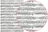 hoja decopatch música - Papel DECOPATCH - 10doigts.fr