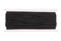 Black Elastic Thread - 50 m - 1 - Elastic Thread - 10doigts.com - Elastic Thread - 10doigts.fr